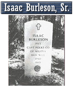 Isaac Burleson, Sr.